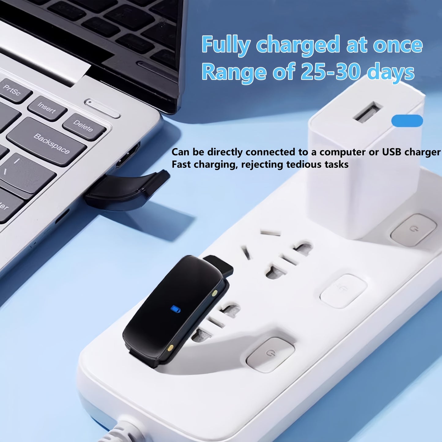 Rechargeable Electronic Watch Rechargeable Multifunctional Electronic Watch | Pedometer\u002FAlarm Clock\u002FStopwatch for Men and Women, Stylish Fitness Bracelet for Students and Athletes, Perfect Gift for Any Occasion