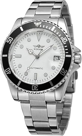 Automatic Mechanical Watch Stainless Steel Waterproof Top Brand Luxury Men's Watch