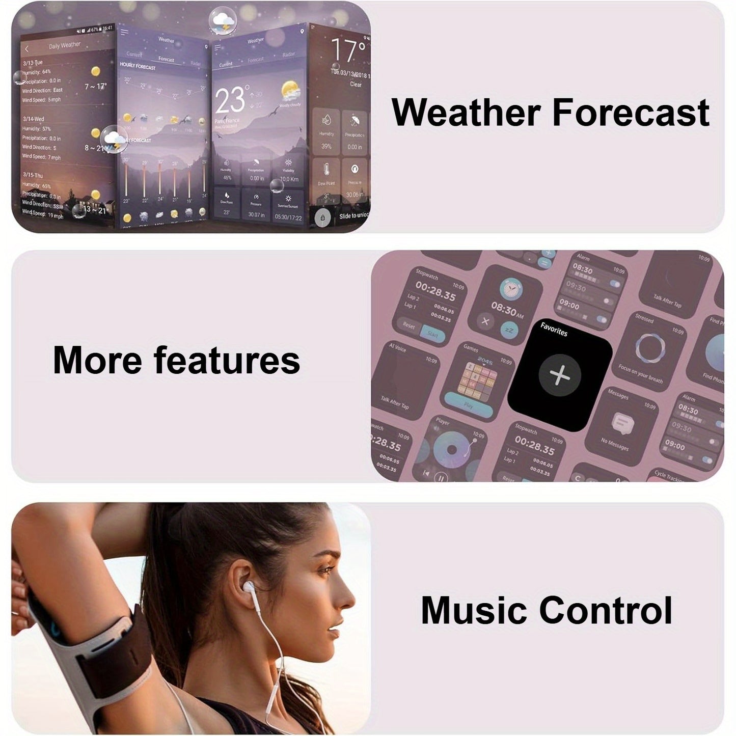 IOWODO Smart Watch for Women (Answer/ Make Calls & AI Voice), 1.85" HD Fitness Watch with Pedometer, 110+ Sports Activity Tracker, Smartwatch for Android for iphone, Purple