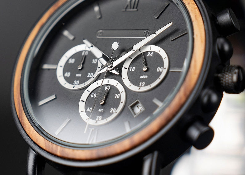 Customized Personalized Wood Watches for Men