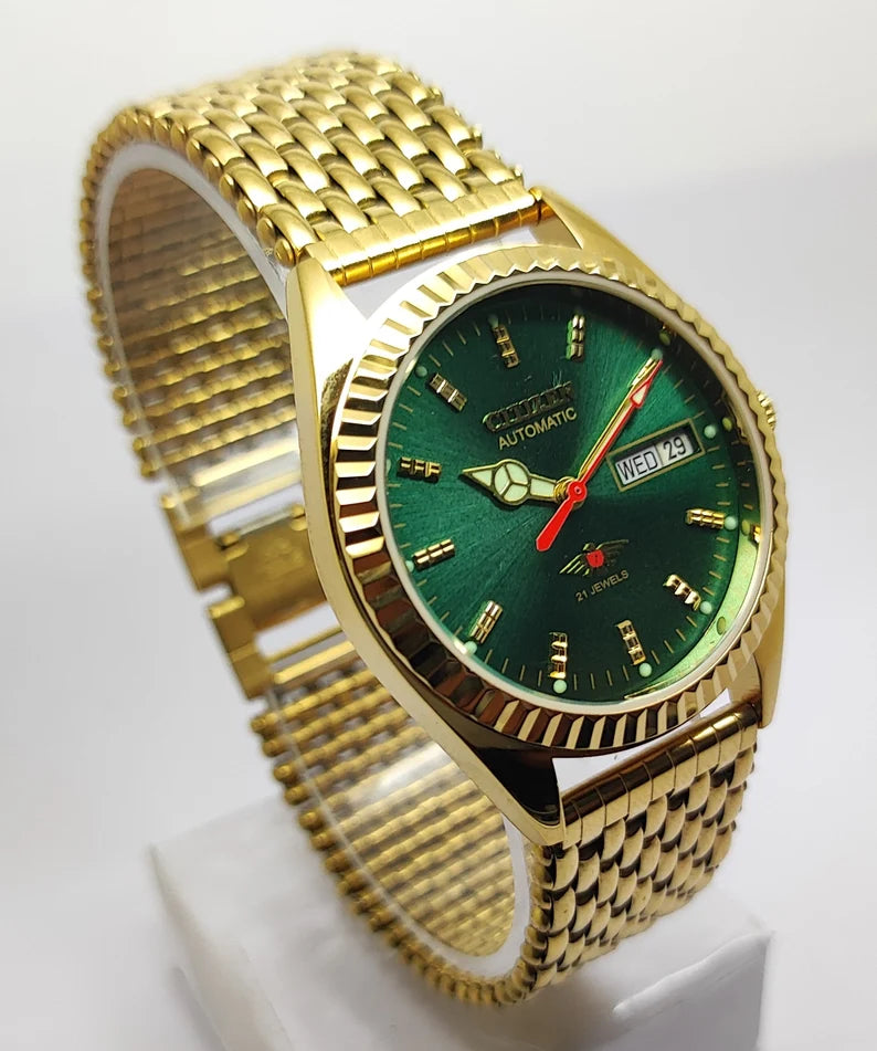 Rare Vintage Citizen Automatic Men's Wrist Watch