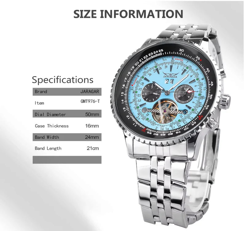 JARAGAR Automatic Mechanical Watch