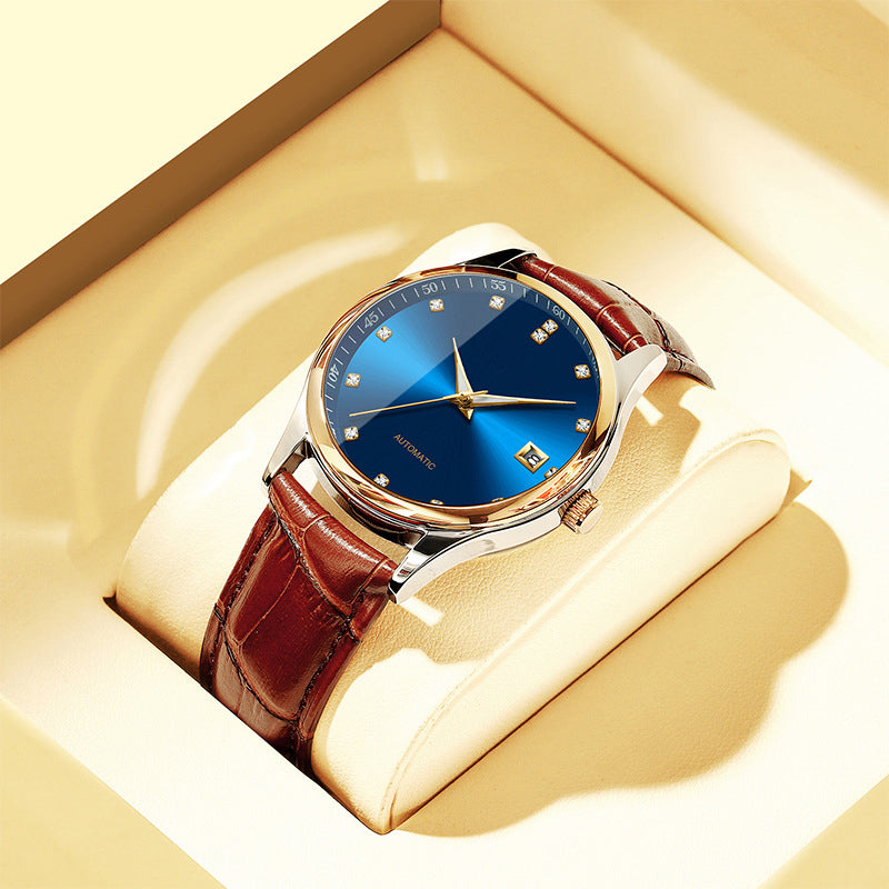 Men's Automatic Mechanical Watch with Calendar
