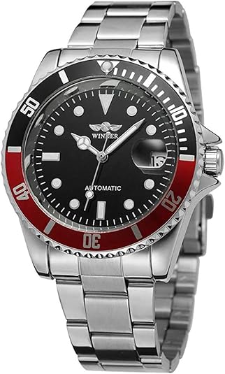 Automatic Mechanical Watch Stainless Steel Waterproof Top Brand Luxury Men's Watch