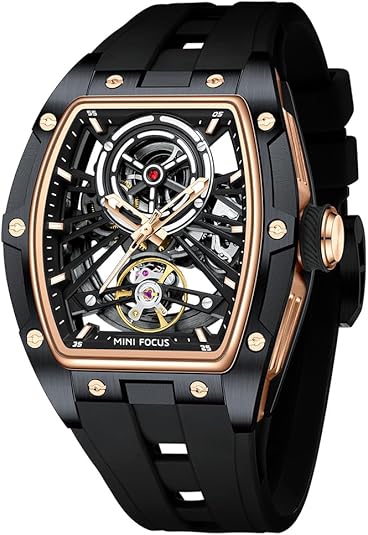 Men's Automatic Watch Skull Luxury Dress Watch