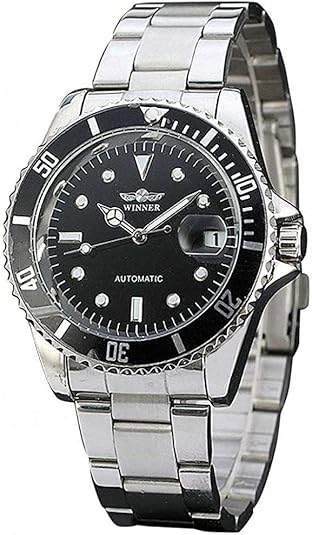 Automatic Mechanical Watch Stainless Steel Waterproof Top Brand Luxury Men's Watch