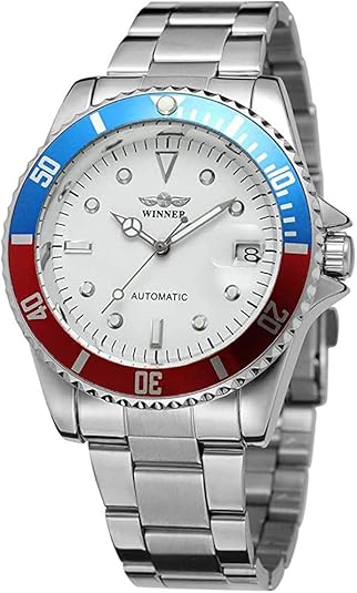 Automatic Mechanical Watch Stainless Steel Waterproof Top Brand Luxury Men's Watch
