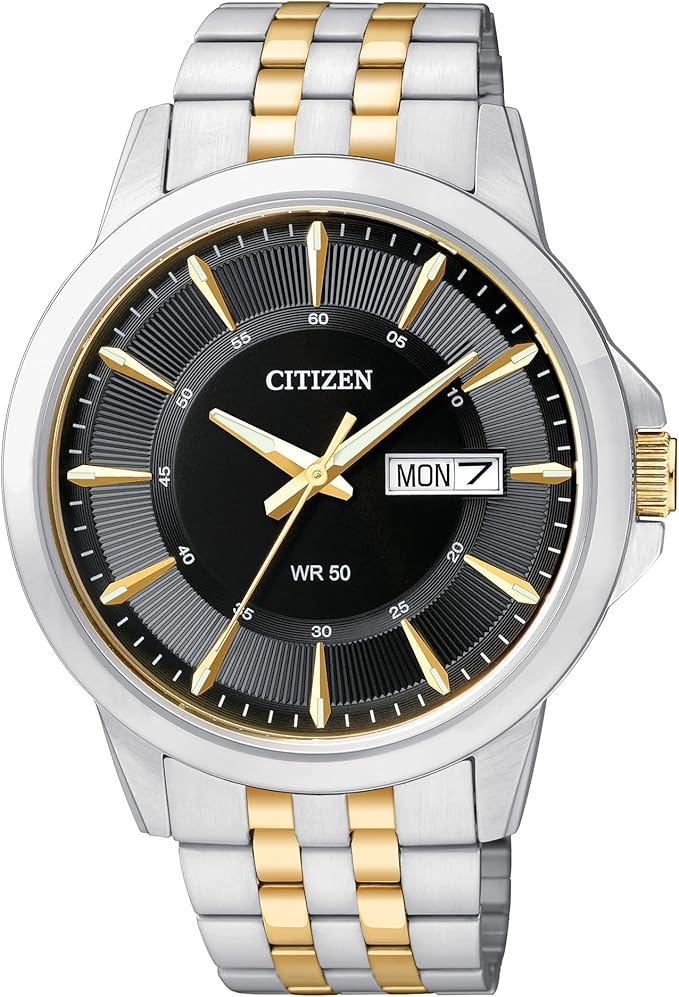 Men's Watch, Stainless Steel, Classic, Two-tone (Model: BF2018-52E), Two-tone, Quartz Watch