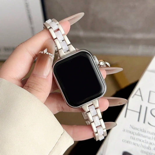 1pc Classic iWatch Strap Fits 38mm\u002F40mm\u002F41mm\u002F42mm\u002F44mm\u002F45mm\u002F49mm Compatible with Series 10\u002F9\u002F8\u002F7\u002FSE\u002F6\u002F5\u002F4\u002F3 Elegant Replacet Band for